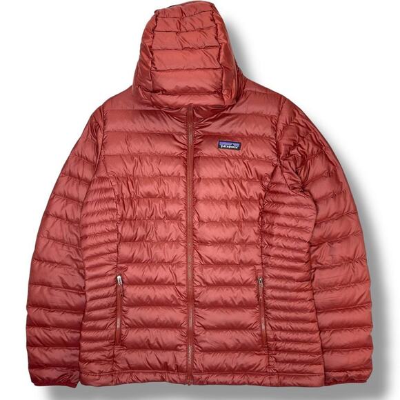 Patagonia Women's Down Puffer Jacket Packable Lightweight Quilted Coat Sz Large - Picture 2 of 9
